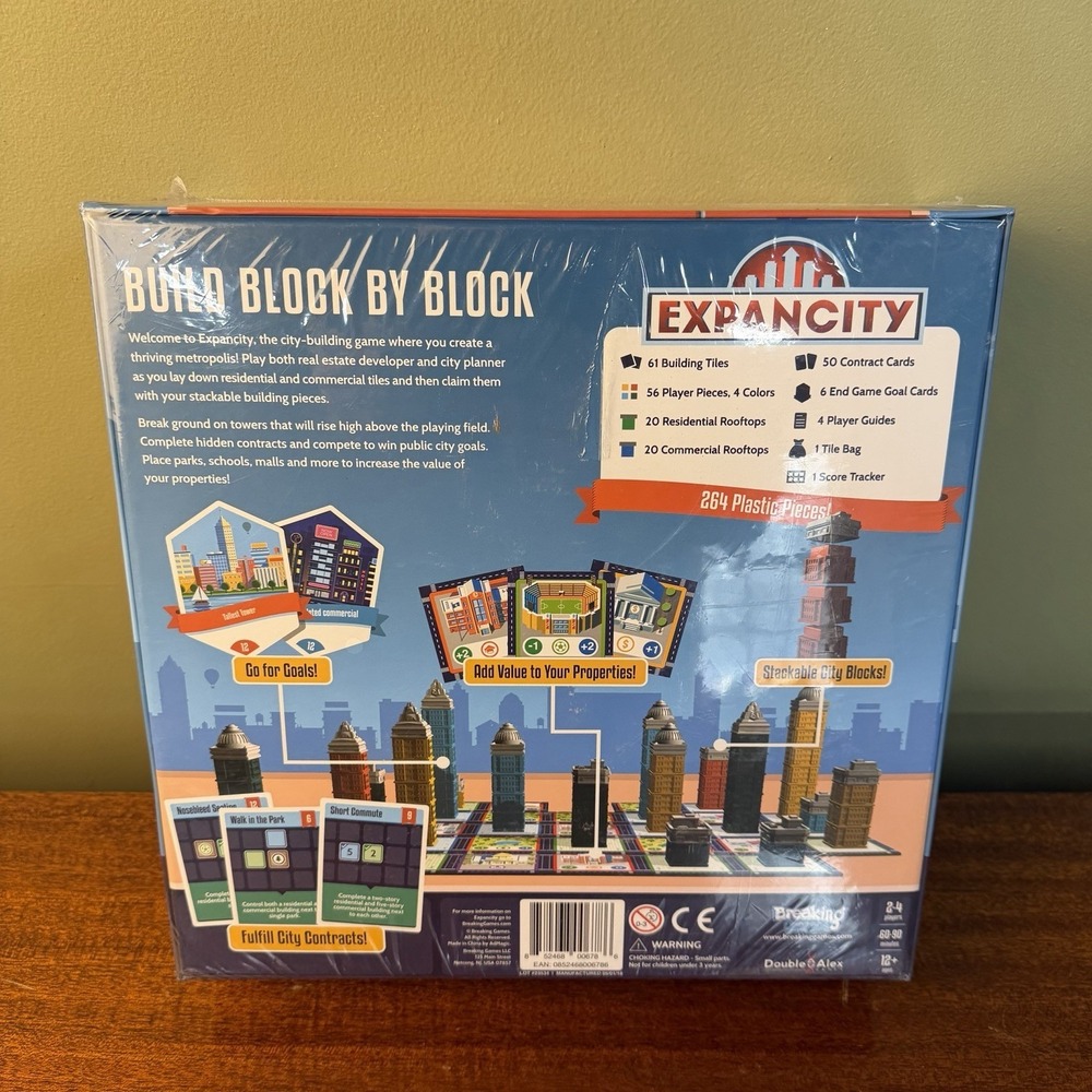 EXPACNCITY Board Game - Breaking Games - NEW & SEALED - Picture 2 of 7